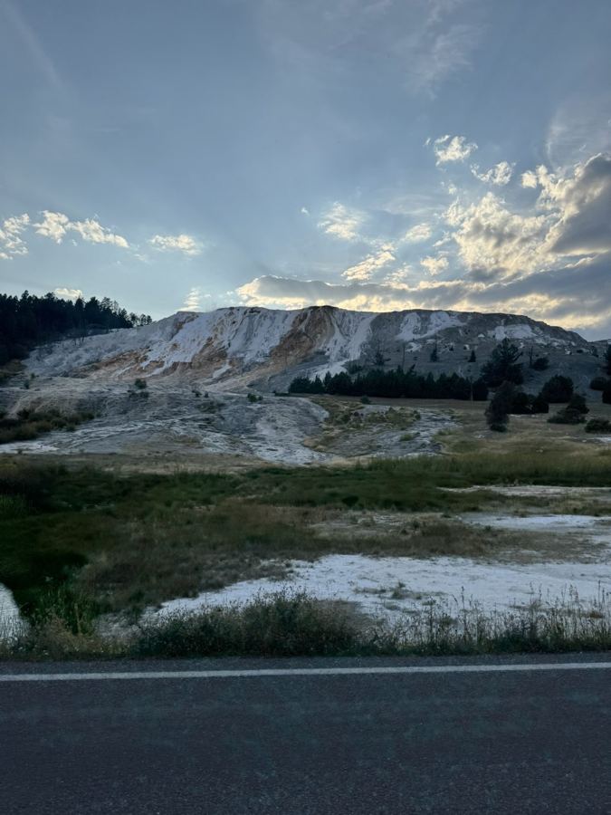 Yellowstone, photographed on Kristina's family trip